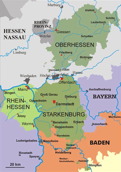 Its capital city is wiesbaden, and the largest urban area is frankfur. Volksstaat Hessen