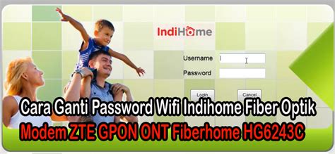 Enter the username & password, hit enter and now you should see the control panel of your router. Cara Ganti Password Wifi Indihome | Modem ZTE GPON ONT Fiberhome HG6243C - BEKHA TEKNO