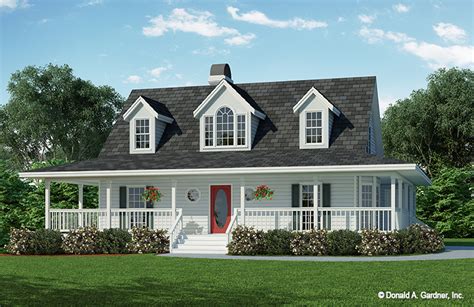 Modular homes with wrap around porches the future of home building. Small Country Farmhouse Cottage Plan | 3 Bedroom Plan Design