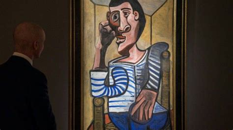 Auch der verkauf der skulptur zeigender mann von alberto giacometti für 141,3 millionen dollar (etwa 127 millionen euro) stellt einen neuen. Picasso-Selbstporträt für 70 Millionen Dollar - FM1Today