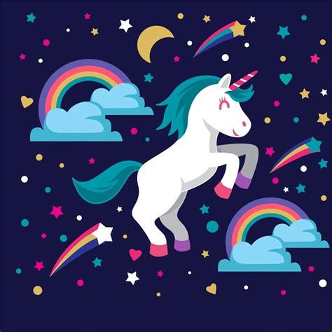 Kali ini ia digambarkan dengan tubuh yang bulan kemudian terdapat aksen berbentuk hati di tubuhnya. Belajar dan Mengenal Unicorn Dimulai dari Gambar Unicorn ...