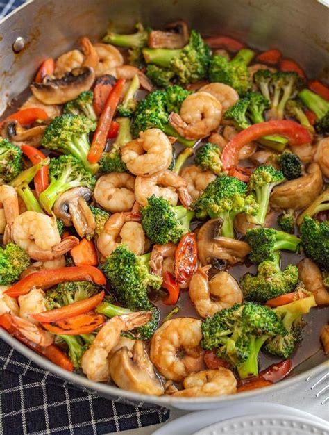 You can keep this stir fry recipe completely vegetarian too! Shrimp Stir Fry | Recipe in 2020 | Shrimp stir fry, Stir ...