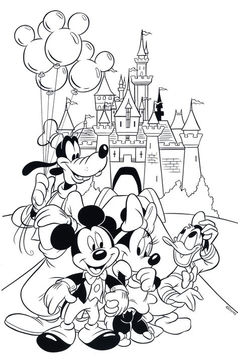 As important as it is to get up and be active. Disneyland Coloring Pages disneyland castle coloring pages ...