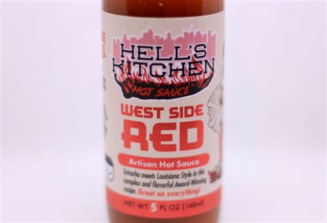 All new york city restaurants. Westside Red - Hell's Kitchen Hot Sauce