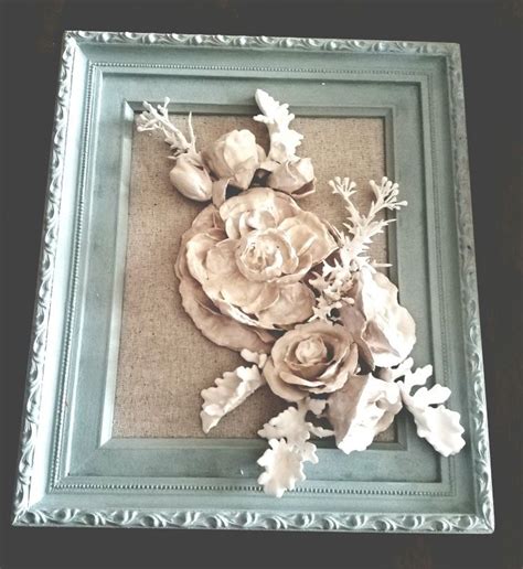 Flowers, gift baskets, roses, teddy bears Plaster dipped silk flowers, then coated modge podge for ...