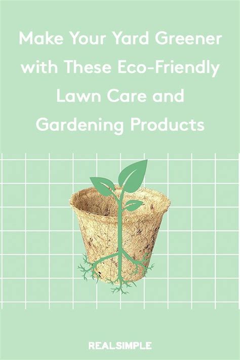 Compare product reviews and features to build your list. Make Your Yard Greener with These Eco-Friendly Lawn Care and Gardening Products (With images ...
