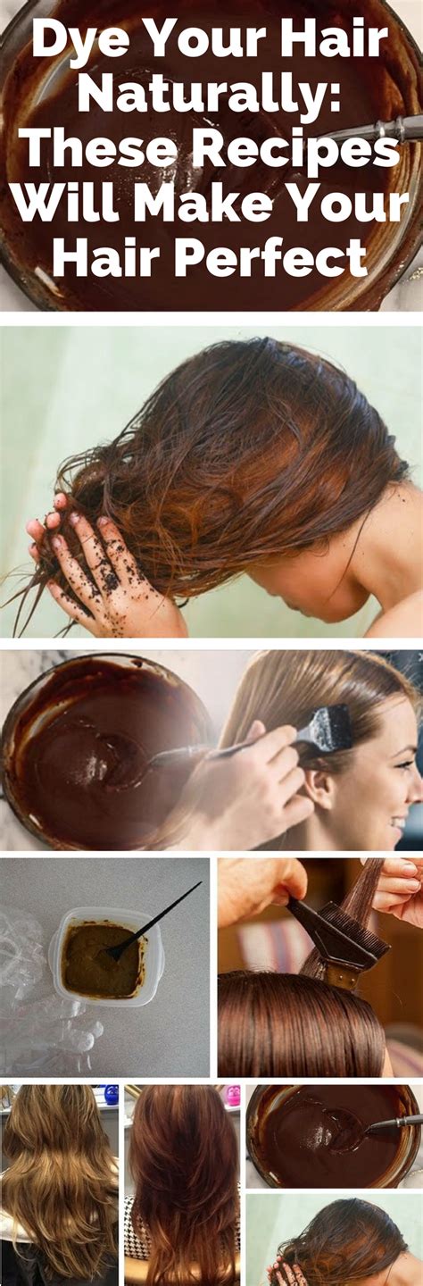 Earthdye is the most natural hair dye you can find. Dye Your Hair Naturally: These Recipes Will Make Your Hair ...