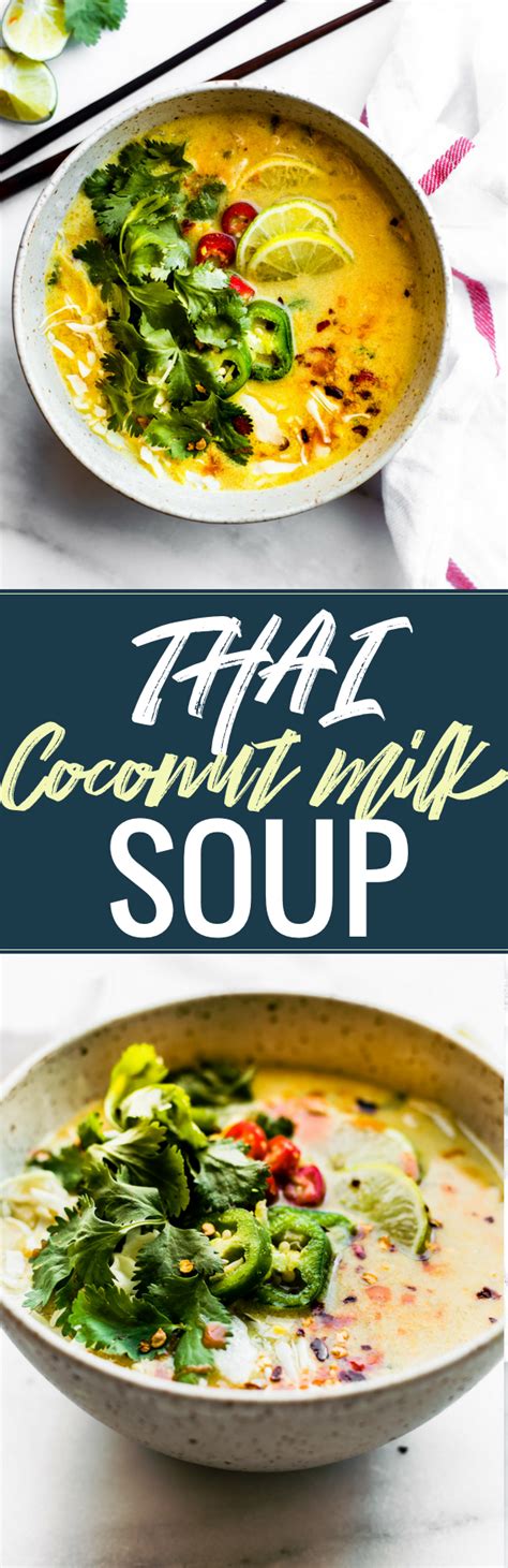 If the soup is too spicy or if you'd like it creamier, add more coconut milk. Thai Coconut Milk Soup (Paleo) | Recipe | Paleo soup, Milk ...