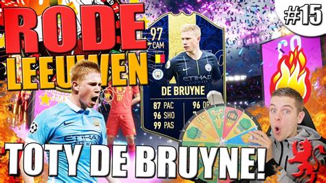 I pack toty kevin de bruyne aka kdb in my huge fifa 19 team of the year pack opening! TOTY DE BRUYNE CHALLENGE!! RODE LEEUWEN #15 - YouTube