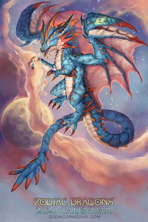 Saturn and pluto (january 12), jupiter and saturn (april 4. ArtStation - 2020 Zodiac Dragon Cancer, Christina Yen
