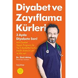 25 şubat 2009 tarihinde kaynağından arşivlendi. Diyabet ve Zayıflama Kürleri (Dr. Ümit Aktaş, Hayy Kitap ...