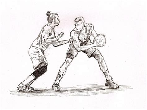 Stay tooned for more tutorials! Playing Basketball Drawing at GetDrawings | Free download