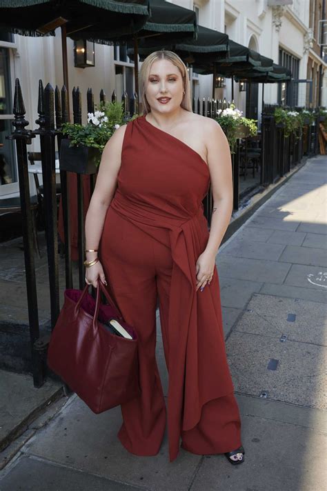 View all hayley hasselhoff tv (7 more). Hayley Hasselhoff in a Red Suit Arrives at the Dean Street ...