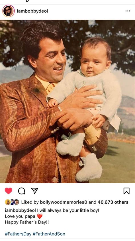 Dharam singh deol (born 8 december 1935), known mononymously as dharmendra, is an indian film actor, producer, and politician who is best known for his work in hindi films. A Handsome Dharmendra with young Bobby Deol: Father's Day ...