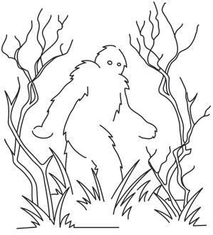 Bigfoot coloring page | keep it squatchy | sasquatch coloring sheets | instant download | digital coloring page sasquatthreads 4.5 out of 5 stars (266) $ 1.25. Monsters | Urban Threads: Unique and Awesome Embroidery ...