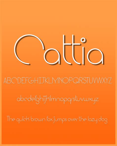 Cattia Font | dafont.com