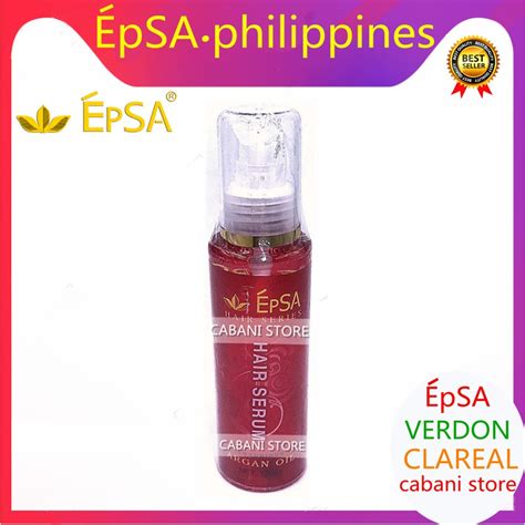 Buy it now on beautymnl. EPSA ARGAN OIL HAIR SERUM 120ml 1014B | Shopee Philippines