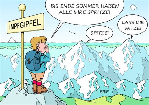 Laschet vor impfgipfel es geht um grundrechte, nicht um privilegien. Geteiltes Echo von Erl | Politik Cartoon | TOONPOOL