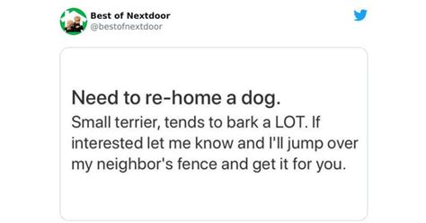 Indulge your curiosity and have a little fun with these stories about the weird and the wonderful. Funny Nextdoor Posts That Will Make You Grateful For Your Neighbors