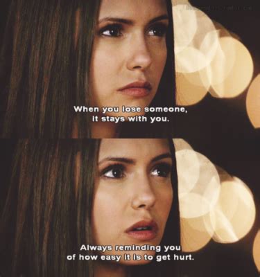 Because i don't think about her that way. Vampire Diaries Epic Love Quotes