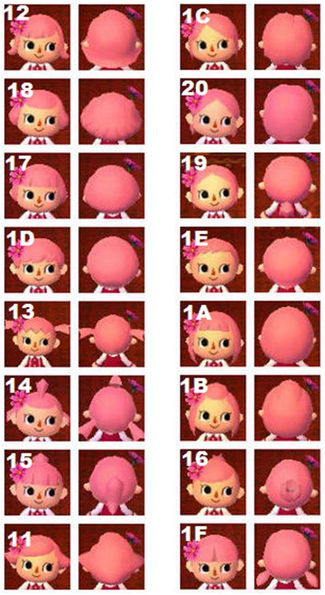Maybe you would like to learn more about one of these? Female Acnl Hairstyles - Hair Guide (Shampoodle's ...