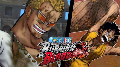 One Piece: Burning Blood Online - Doflamingo & Lucy Sabo ...