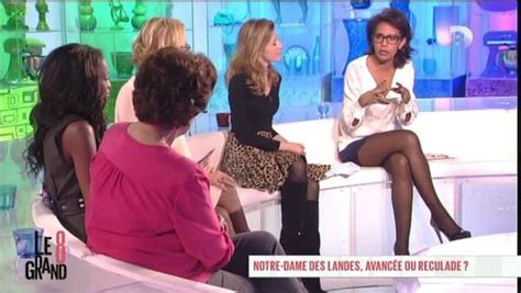 Newsreader of the 19/20 on france 3 from 2005 to 2009, pulvar has been commentator within laurent ruquier's show on n'est pas couché on france 2. BELLES DU PETIT ECRAN: Les magnifiques jambes d'Audrey Pulvar