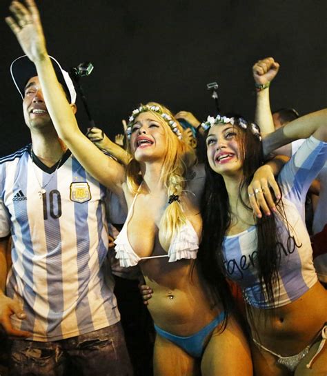 Rio de janeiro (ap) — a contest between neymar and lionel messi is how many fans perceive the copa america final between brazil and argentina. FIFA World Cup: Best Fans of the Final - Rediff Sports