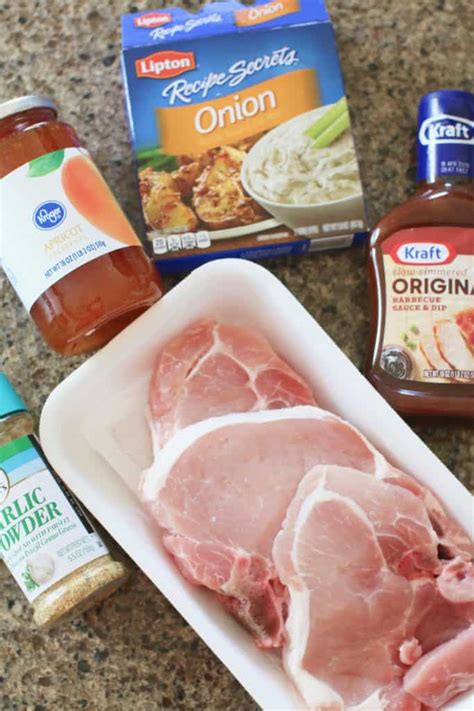 In skillet with butter, brown pork chops on both sides. Lipton Onion Soup Mix Pork Chops Slow Cooker / Crock Pot ...