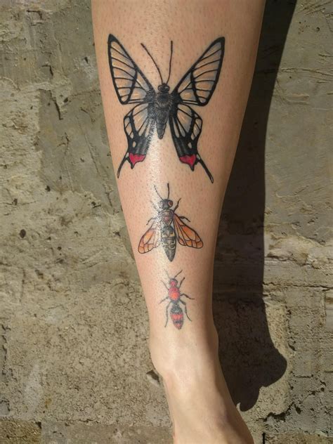 Award winning omaha tattoo artist doing the best watercolor, realistic and 3d tattoos. I just think bugs are cool. All done by Jaime at Rawhide ...