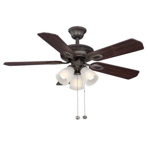 Modern 42 inch ceiling fan with lights remote control led crystal lamp ceiling fan invisible fan blade silent fan pendant light. Glendale 42 Inch Oil-Rubbed Bronze Flush Mount Indoor ...