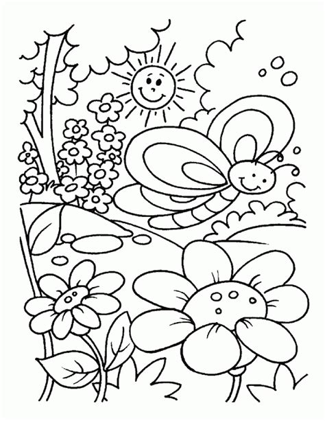 This was the first in that series. First Day Of Spring Coloring Pages - Coloring Home