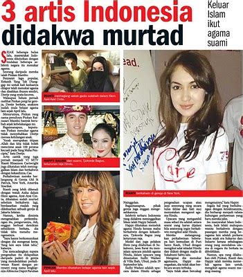 6 kes orang melayu murtad pernah dilaporkan dalam sejarah. Santai & Rilek: Isu Murtad