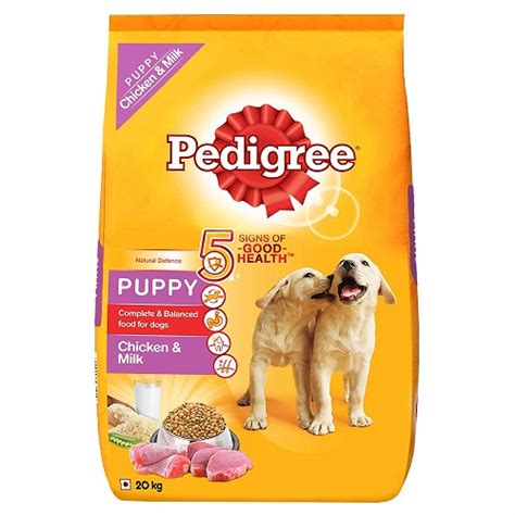 Refer to the back of the pack for complete instructions. Pedigree Puppy Dry Dog Food Chicken and Milk 20 KG Pack at ...