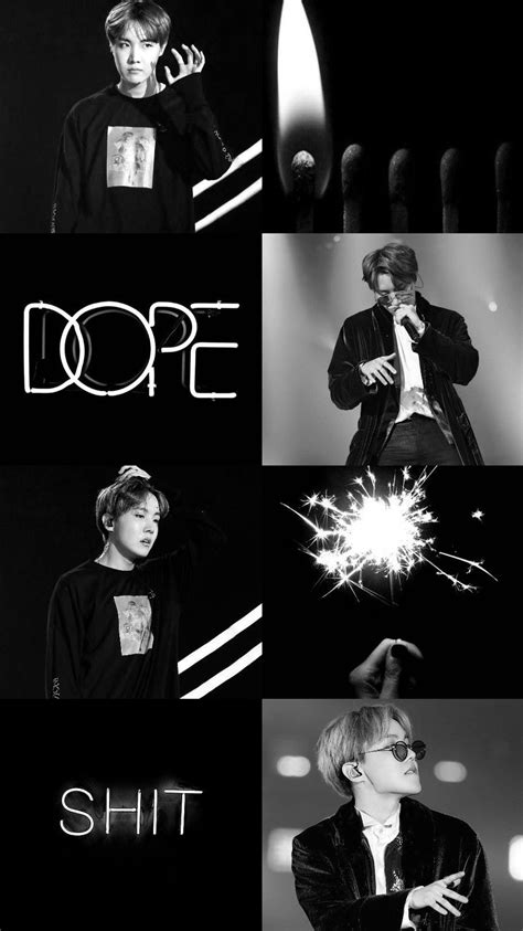 Singularity edit taehyung sorry at aesthetic wallpapers bts. Jung Hoseok Wallpaper Black and White First Post