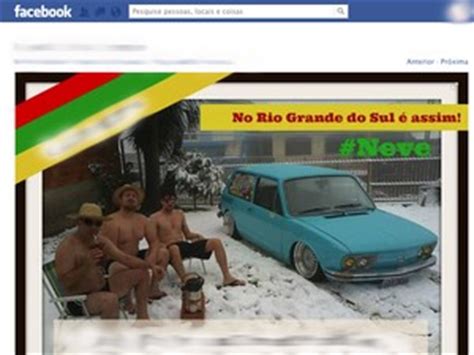 Gramado registra neve, diz meteorologista. G1 - Foto de família de bermuda e chinelo na neve gera ...