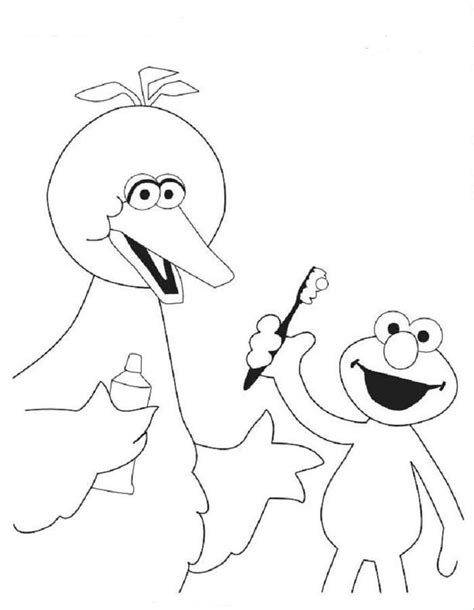 Download for free elmo and friends coloring pages #576151, download othes sesame street coloring pages elmo big bird for free. Elmo And Big Bird Coloring Pages in 2020 | Bird coloring ...