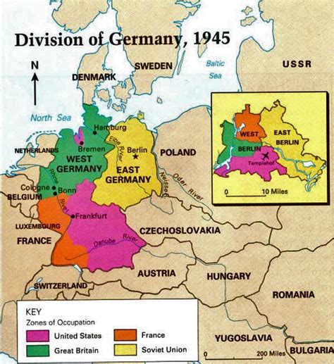 Forces entered leipzig and before they gave it over to the red army. Potsdam konferensen 1945