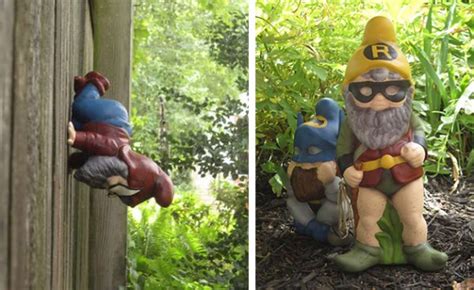 Build your own lawn gnome. Things We Saw Today: Very Balanced Superheroes | The Mary Sue