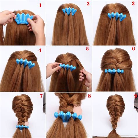 We show you french braid hairstyles that you'll love! 2 Colors Lady French Hair Braiding Tool Weave Braid Roller ...