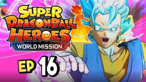 At the start of sdbh, you get to choose a race and your characters name. Super Dragon Ball Heroes World Mission Part 16 VEGITO BLUE ...