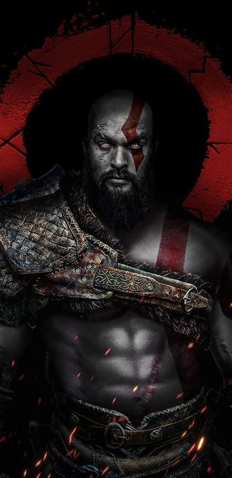 300 god of war hd wallpapers and background images. 1440x2960 Jason Momoa as Kratos Samsung Galaxy Note 9,8 ...