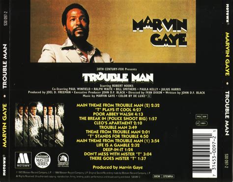 With the massive commercial success of isaac hayes' shaft and curtis mayfield's superfly, record companies and. Valvulado: Marvin Gaye - Trouble Man Soundtrack