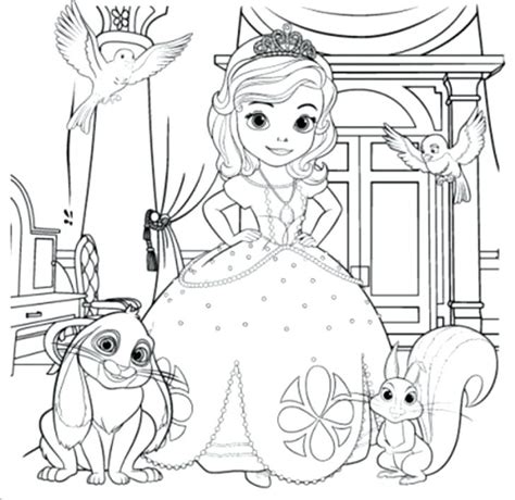 Click on the link coloring page. Princess Sofia The First Coloring Pages at GetColorings ...