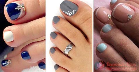 El esmalte de uñas también puede causar una reacción alérgica, así que si decide pintarse las uñas de los pies de un color en particular, el esmalte hipoalergénico es ideal. Modelos Juveniles Decoradas Pintados De Uñas Para Pies - Modelos De Unas