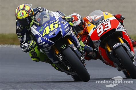 Following his father, graziano rossi, valentino started racing in grand prix in 1996 for aprilia in the 125cc category and won his first world championship the following year. Valentino Rossi calls Marquez an 'all or nothing' rider ...