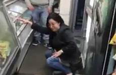 floor woman peeing city york public women peed her bodega