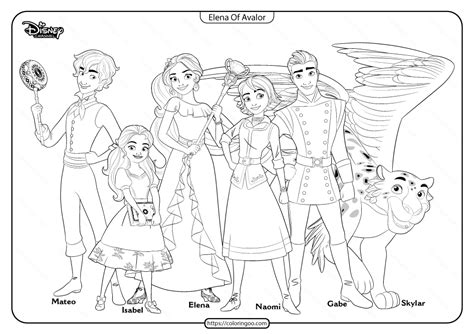 Download and print them all, put on the show and color elena of avalor. Pin on colouring pages