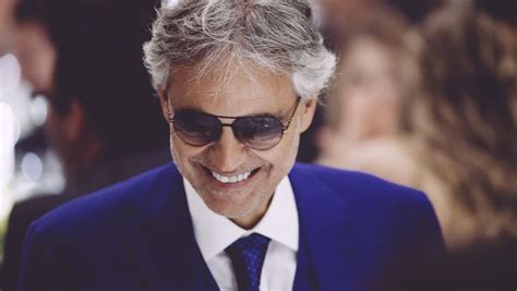 His voice as easily recognised as a signature, its mellow yet powerful tones resonate from 70 million records sold. Andrea Bocelli Reflects on His Life in New Biopic 'The ...
