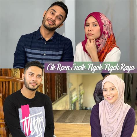 Bagaimana cik reen hadapi bila terpaksa menjadi pengantin ganti. Telefilem Cik Reen Encik Ngok Ngek Raya lakonan Fikri ...